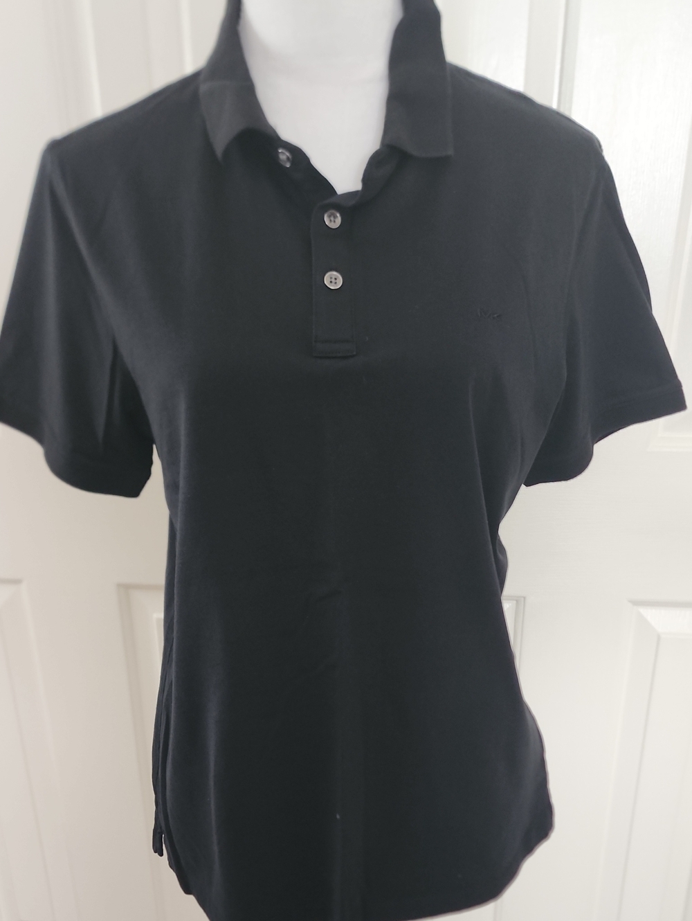 MK Classic Black Polo Top